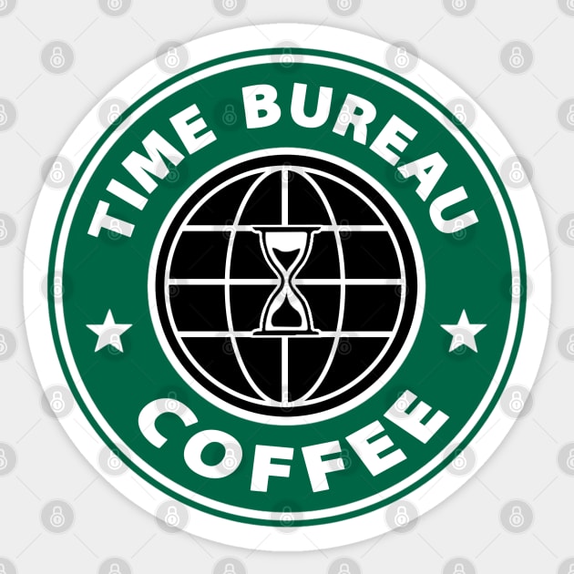 Time Bureau Coffee Sticker by SheSaysCiao